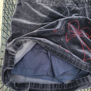 Land's End Girls Holiday skort